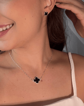 Colar Trevo Em Prata 925 - Karina Pratas