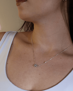 Colar Trevo Prata 925 - Karina Pratas