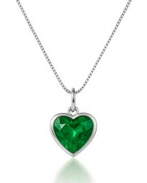 Colar Verde Esmeralda Prata 925 - Karina Pratas