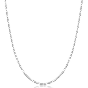 Corrente de Prata Grumet 2 MM 60 CM Elegância e Estilo Duradouro - Karina Pratas