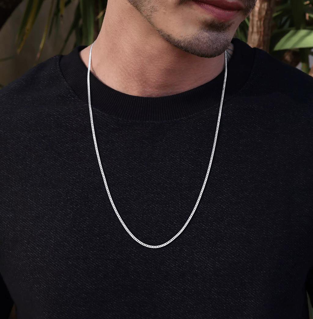 Corrente de Prata Grumet 2 MM 60 CM Elegância e Estilo Duradouro - Karina Pratas