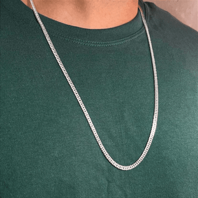 Corrente de Prata Grumet 3 MM Elegância e Estilo Duradouro - Karina Pratas