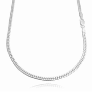 Corrente de Prata Grumet 3 MM Elegância e Estilo Duradouro - Karina Pratas