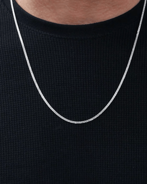 Corrente Grumet Elo Duplo em Prata 925 - Karina Pratas