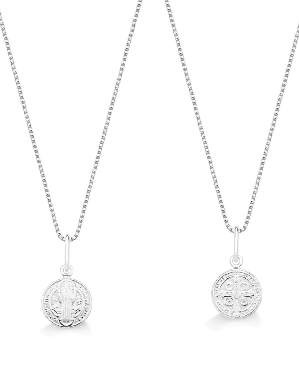 Corrente Masculina Com Pingente de São Bento Prata 925 - Karina Pratas