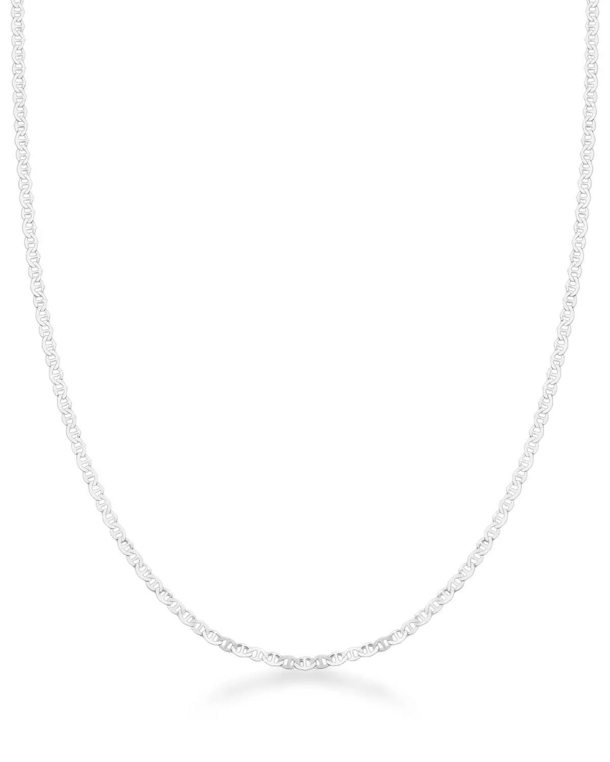 Corrente Piastrini em Prata 925 - Karina Pratas