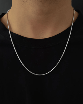 Corrente Rabo de Rato Em Prata 925 - Karina Pratas