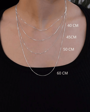 Corrente Veneziana Prata 925 - Karina Pratas