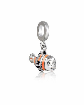 Berloque Pingente Joia Prata 925 Nemo Disney Peixe Palhaço