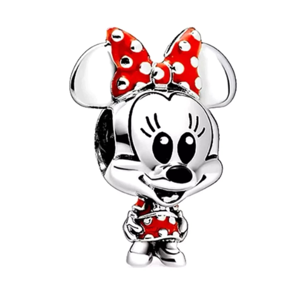 Berloque Minnie Baby Prata 925