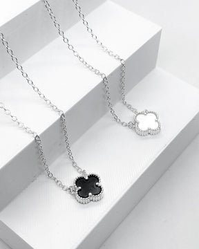 Colar Versailles Preto Em Prata 925