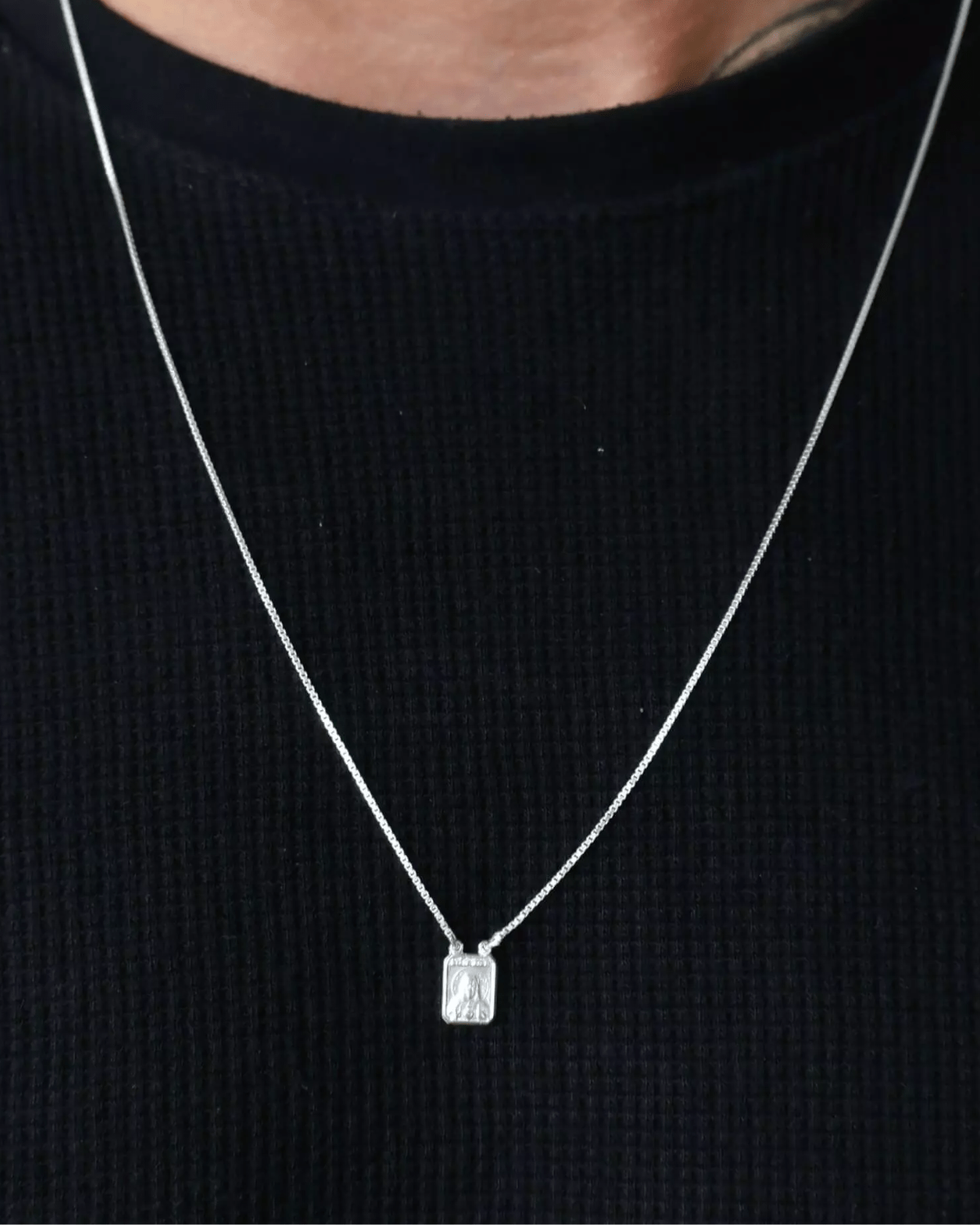 Escapulário Tradicional Corrente Veneziana Prata 925 - Karina Pratas