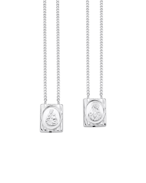 Escapulário Tradicional Móvel de Prata 925 - Karina Pratas