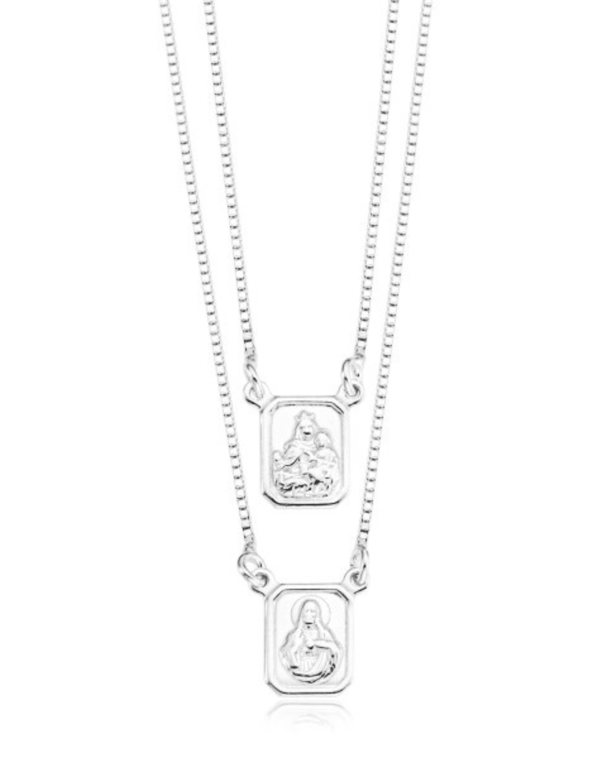 Escapulário Tradicional Prata 925 - Karina Pratas