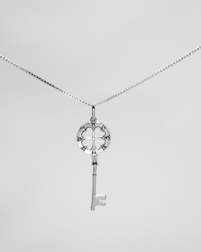 Pingente De Prata Chave Da Sorte - Karina Pratas