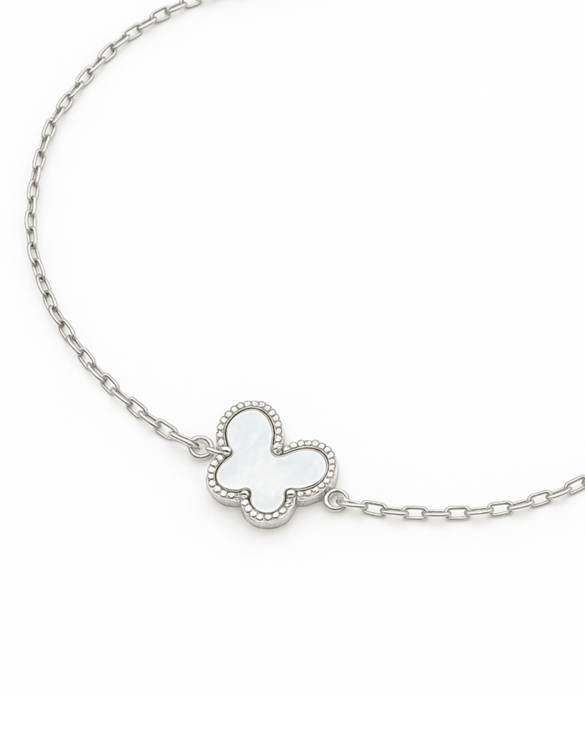 Pulseira Borboleta Azul em Prata 925 - Karina Pratas