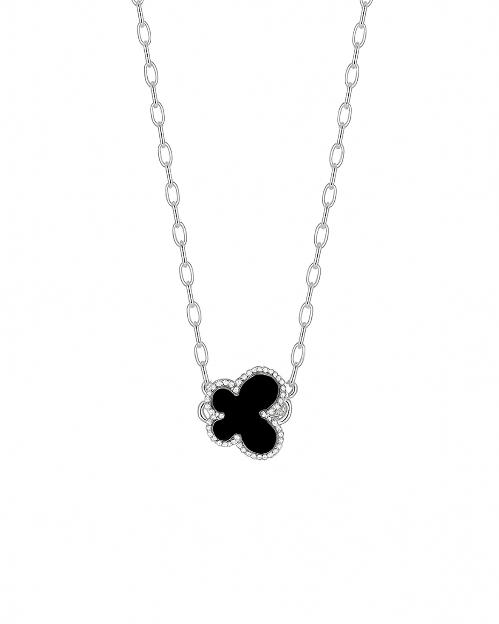 Pulseira Borboleta Preta em Prata 925 - Karina Pratas