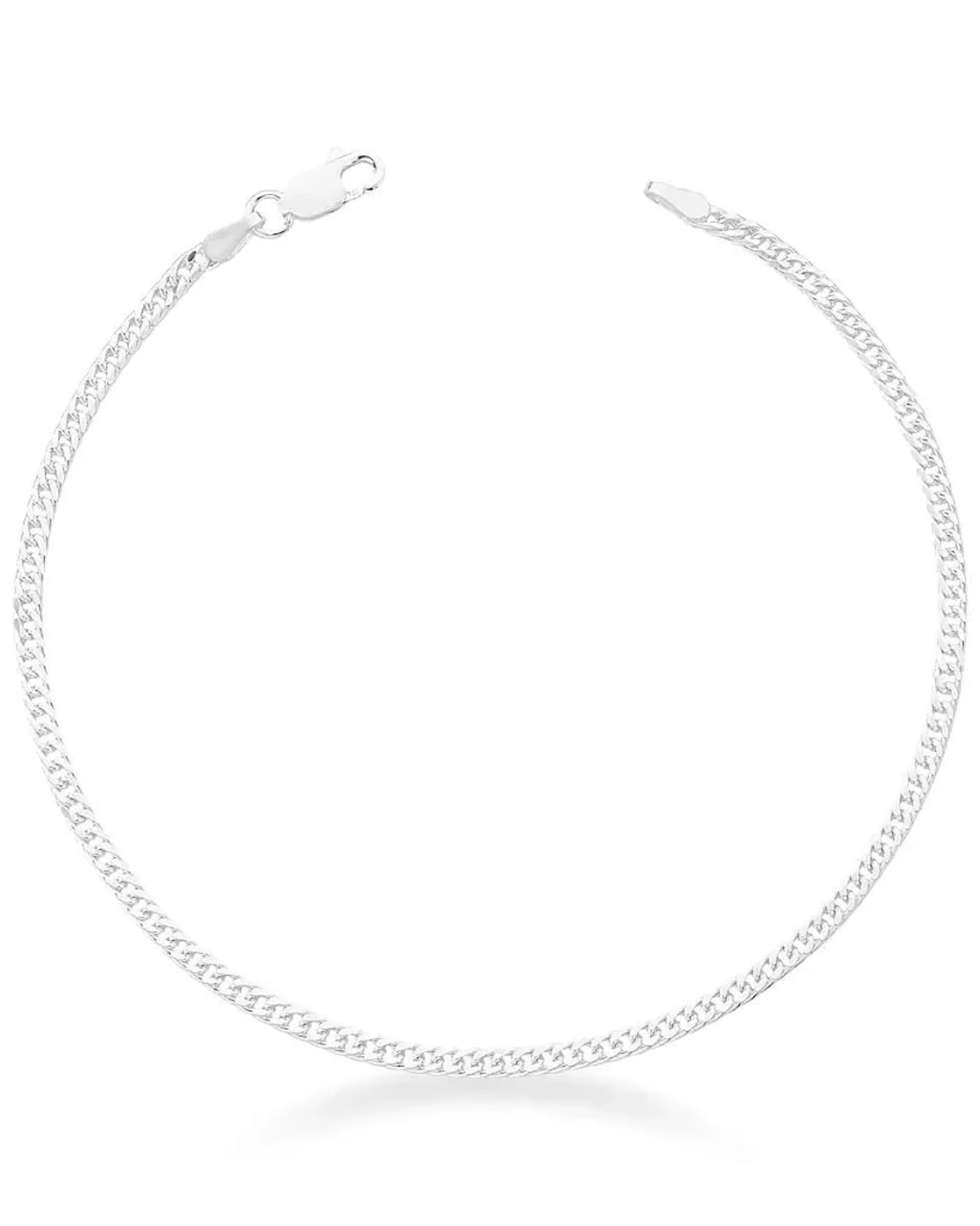 Pulseira Grumet 2 mm Prata 925 - Karina Pratas