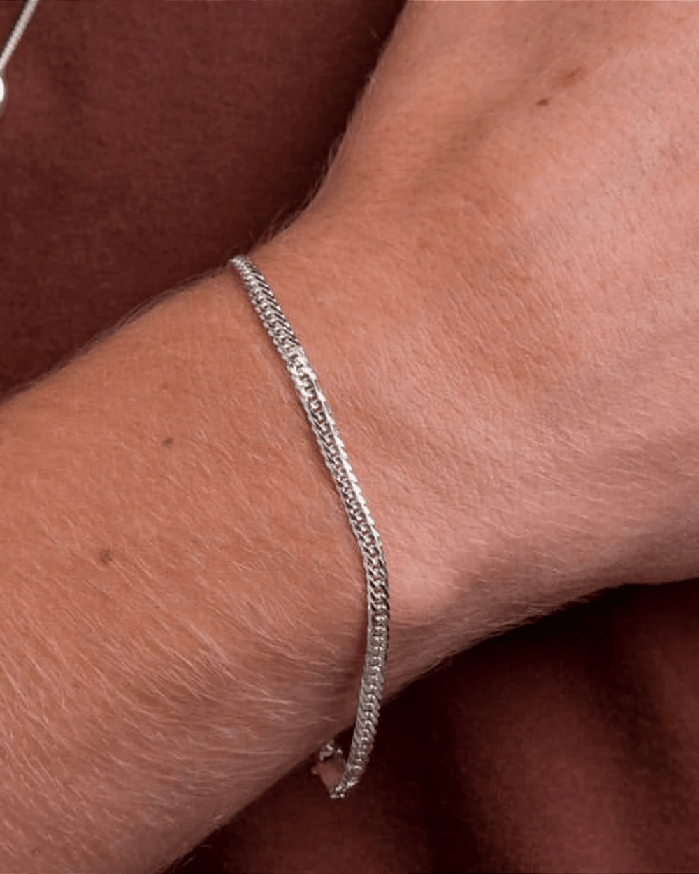 Pulseira Grumet 3 mm Em Prata 925 - Karina Pratas
