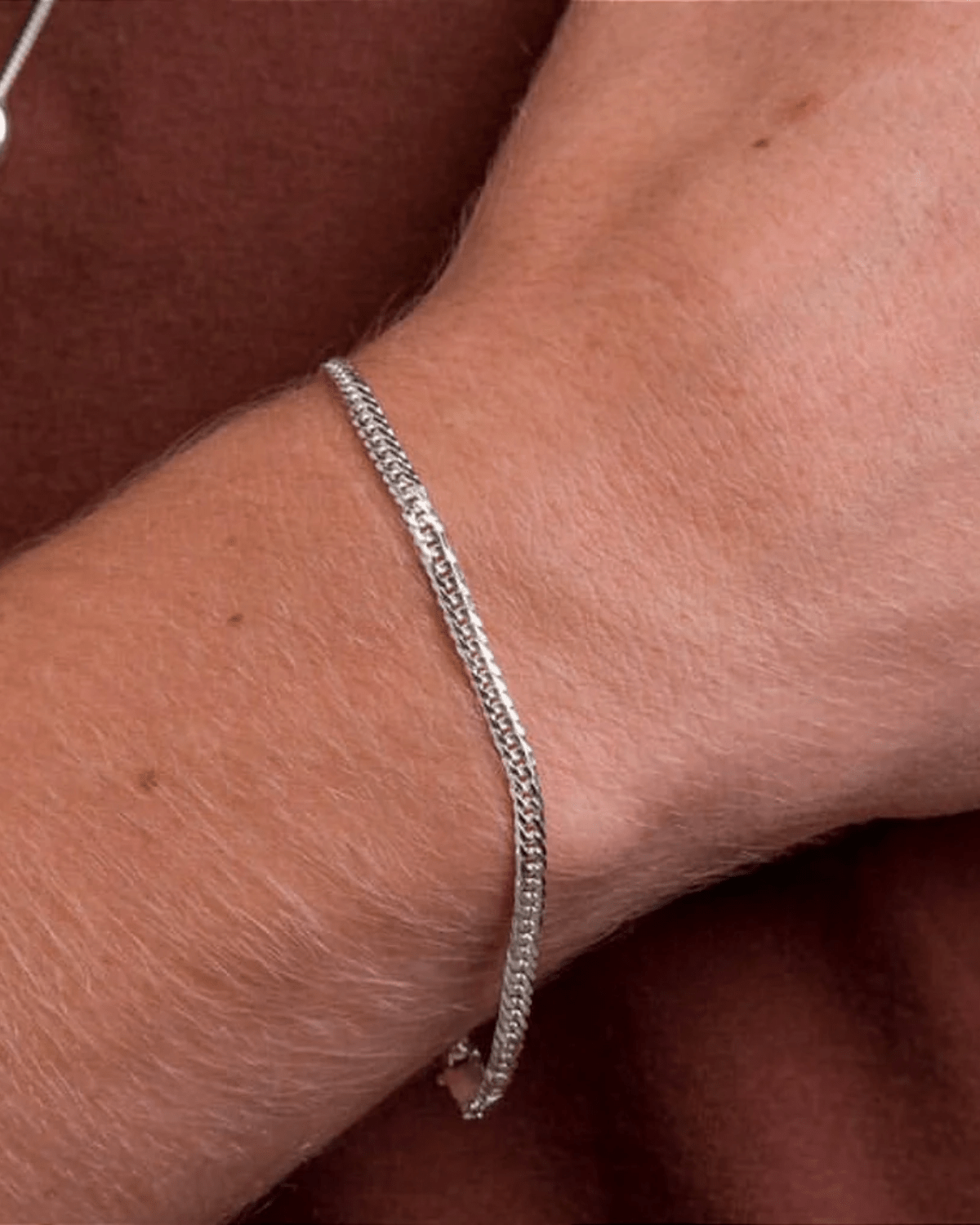 Pulseira Grumet 3 mm Em Prata 925 - Karina Pratas