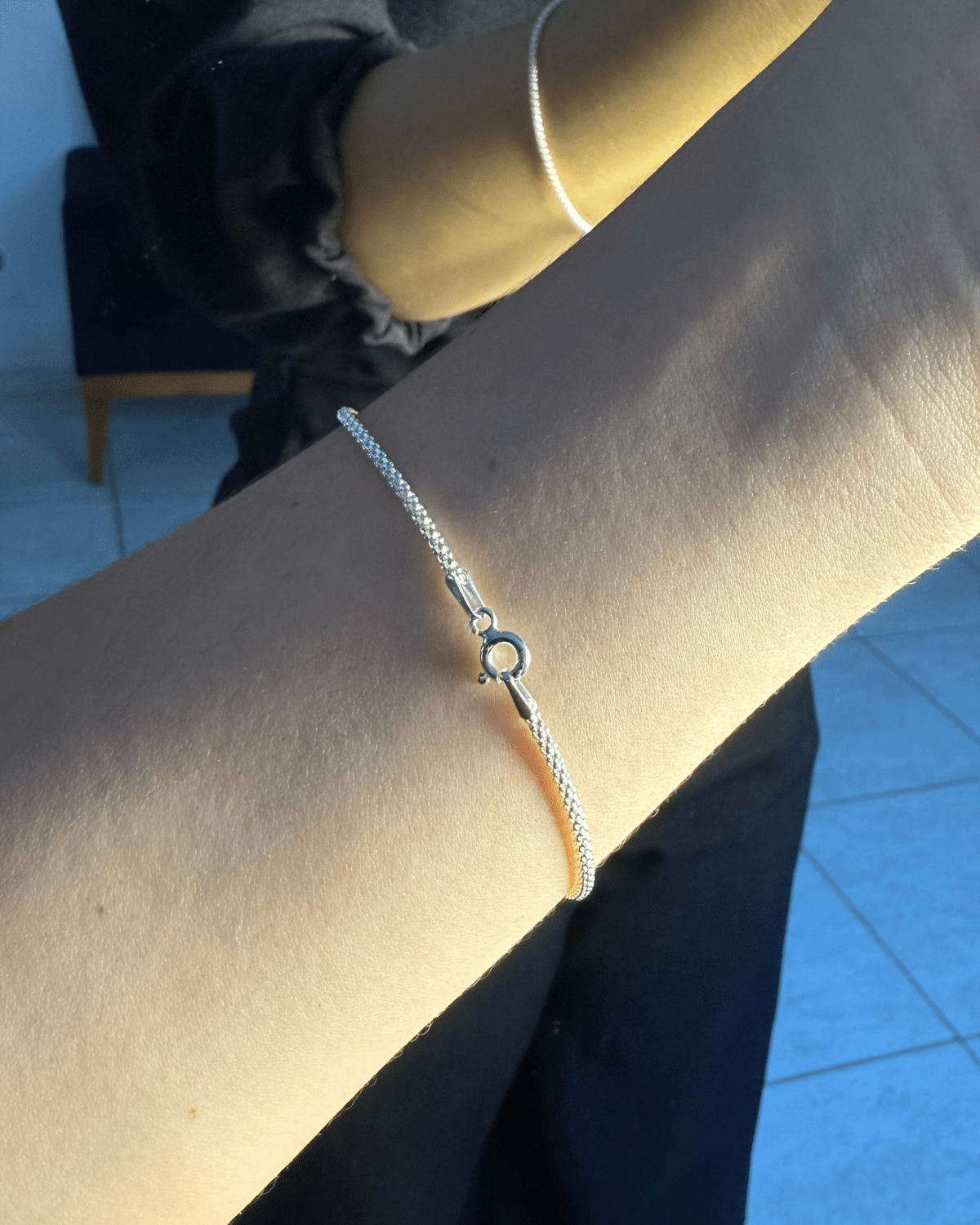 Pulseira Pipoca em Prata 925 - Karina Pratas